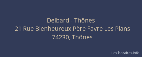 Delbard - Th&ocirc;nes