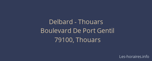 Delbard - Thouars