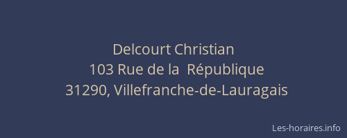 Delcourt Christian