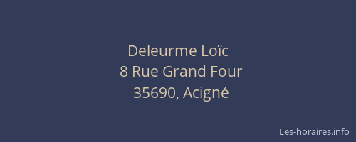 Deleurme Loïc