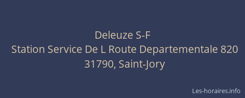 Deleuze S-F