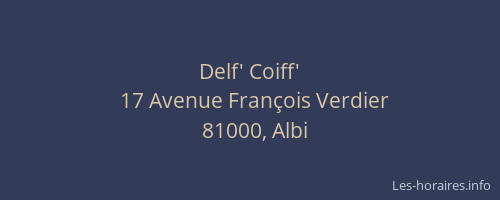 Delf' Coiff'