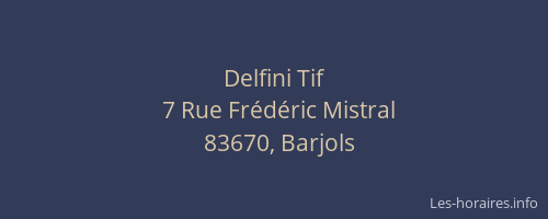 Delfini Tif
