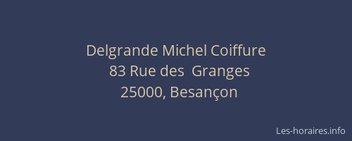 Delgrande Michel Coiffure