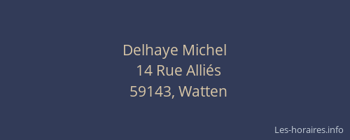 Delhaye Michel