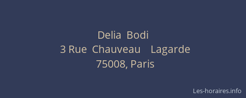 Delia  Bodi
