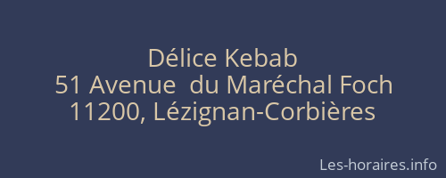 Délice Kebab