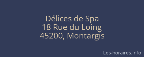 Délices de Spa