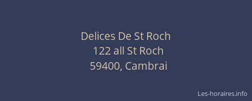 Delices De St Roch