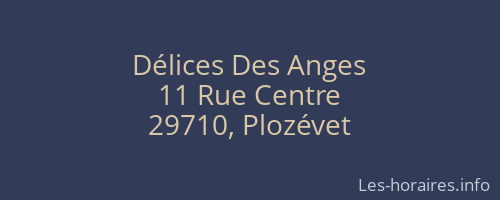 Délices Des Anges
