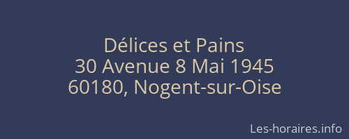 Délices et Pains