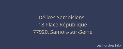Délices Samoisiens