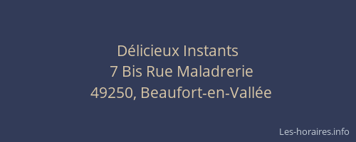 Délicieux Instants