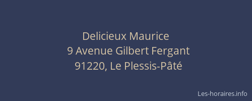 Delicieux Maurice