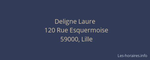 Deligne Laure