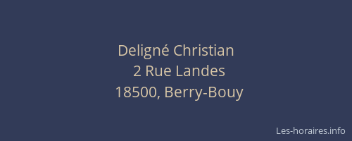 Delign&eacute; Christian