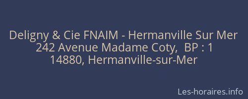 Deligny & Cie FNAIM - Hermanville Sur Mer