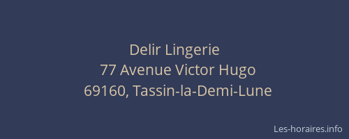 Delir Lingerie