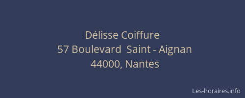 Délisse Coiffure