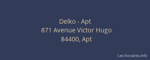 Delko - Apt