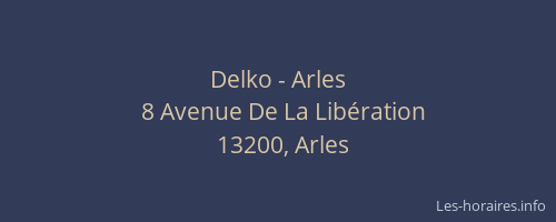 Delko - Arles