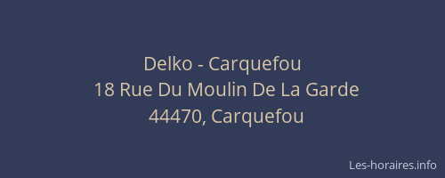 Delko - Carquefou