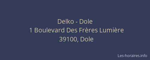 Delko - Dole