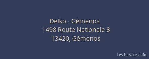 Delko - Gémenos