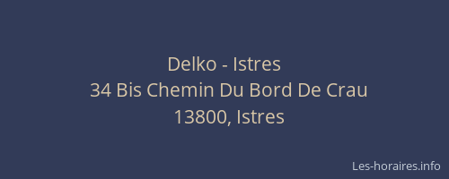 Delko - Istres