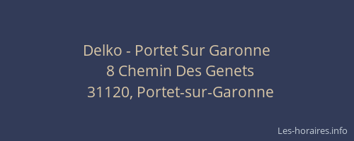 Delko - Portet Sur Garonne