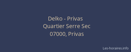 Delko - Privas
