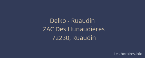 Delko - Ruaudin