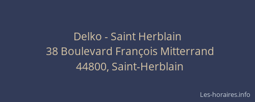 Delko - Saint Herblain