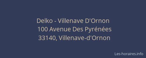 Delko - Villenave D'Ornon