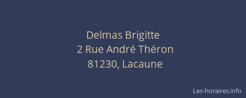Delmas Brigitte