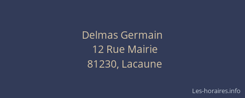 Delmas Germain