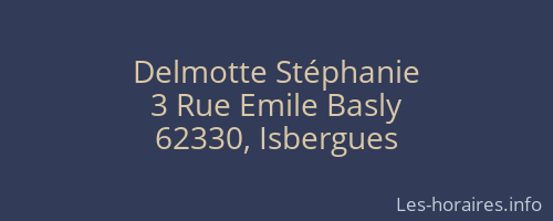Delmotte Stéphanie