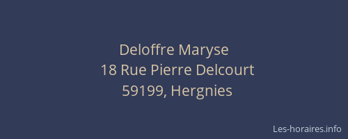 Deloffre Maryse