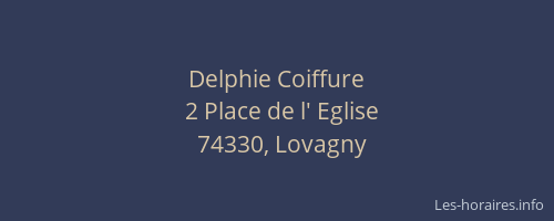 Delphie Coiffure