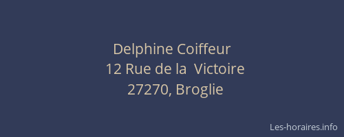 Delphine Coiffeur
