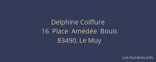 Delphine Coiffure