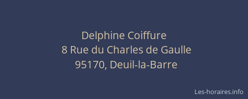 Delphine Coiffure