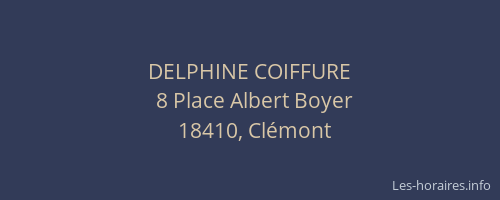 DELPHINE COIFFURE