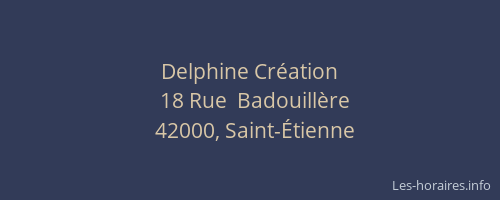 Delphine Création