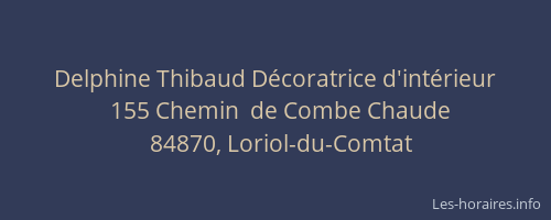 Delphine Thibaud D&eacute;coratrice d'int&eacute;rieur