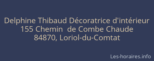 Delphine Thibaud Décoratrice d'intérieur