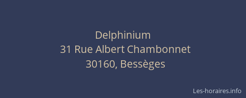 Delphinium