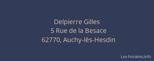 Delpierre Gilles