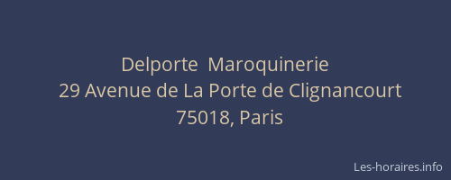Delporte  Maroquinerie