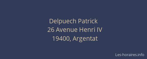 Delpuech Patrick